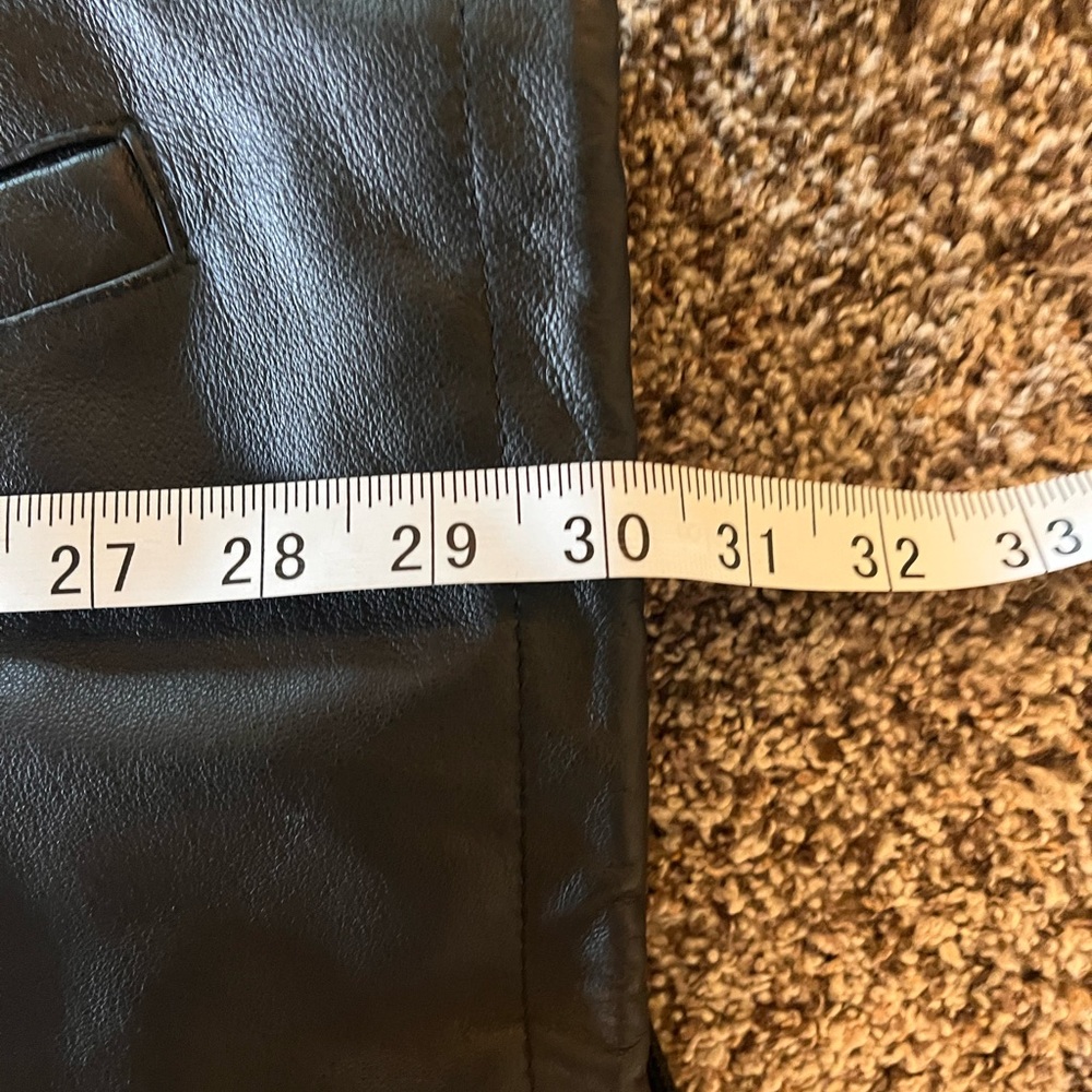 Croft and barrow leather jacket - Picture 9 of 10